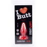 I Love Butt Plug Classic XS I Love Butt 9 x 3 cm Rouge